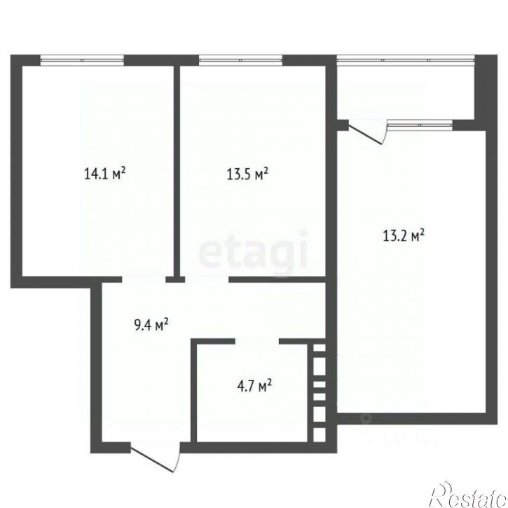 2-комн квартира Московский проспект, 132,  д. 132