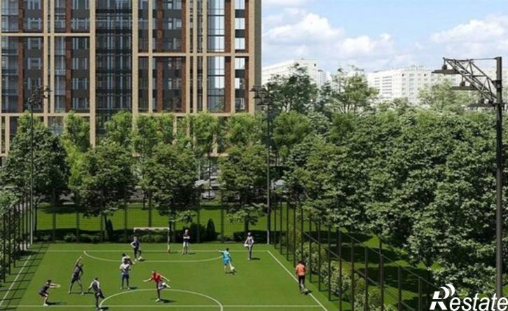 1-комн квартира в новом доме пер Славы, 1,  д. 1