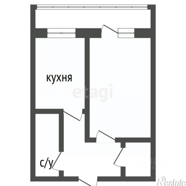 1-комн квартира улица Бакунина, 43,  д. 43