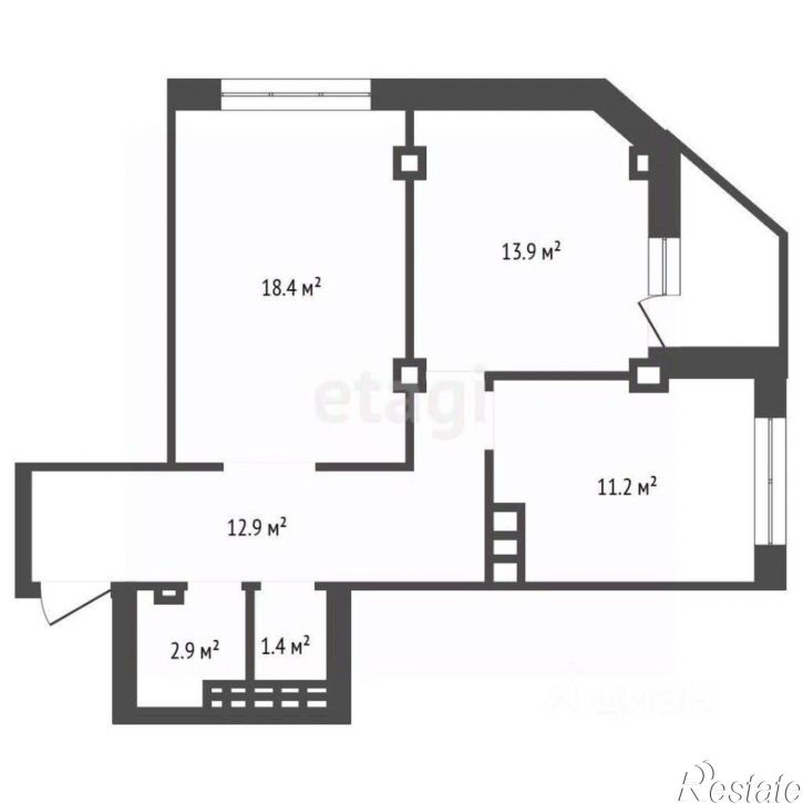 2-комн квартира ул Урицкого, 157,  д. 157