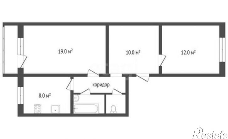 2-комн квартира улица 9 Января, 241/2,  д. 241/2