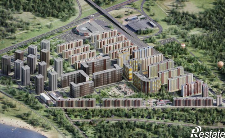 1-комн квартира в новом доме улица Фёдора Тютчева, 105,  д. 105