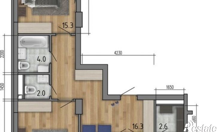 3-комн квартира ул Федора Тютчева, 93/4,  д. 93/4