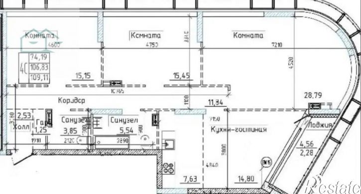 3-комн квартира ул Пролетарская, 72а,  д. 72а