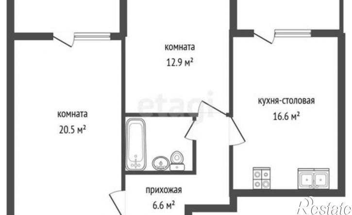 2-комн квартира ул Шелепина, 4,  д. 4