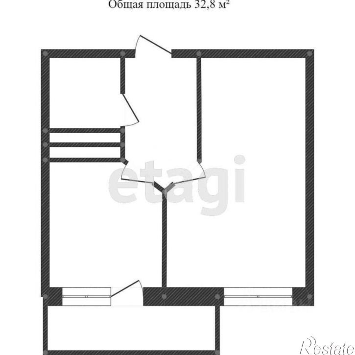 1-комн квартира Калининградская улица, 102,  д. 102