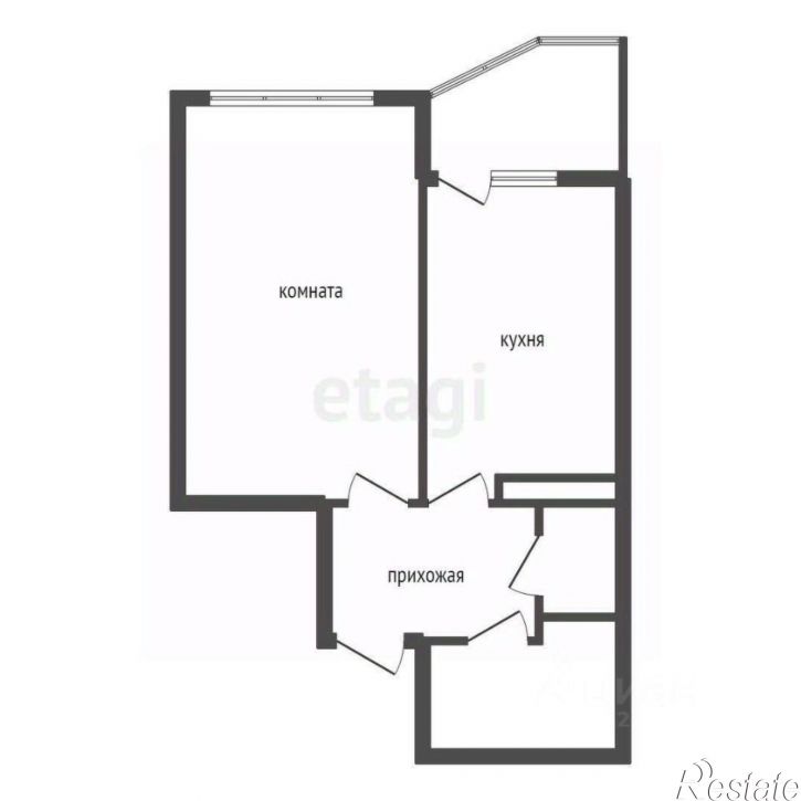 1-комн квартира Пеше-Стрелецкая улица, 58 к3,  д. 58 к3