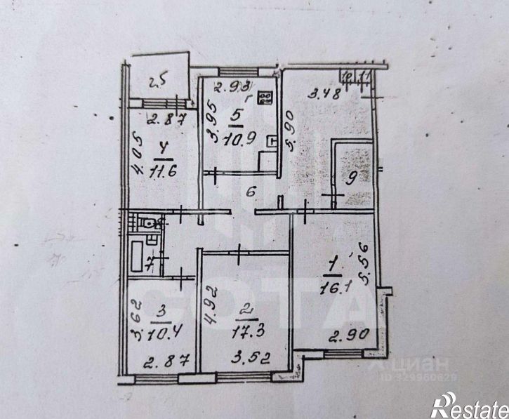4-комн квартира ул 60 Армии, 25,  д. 25
