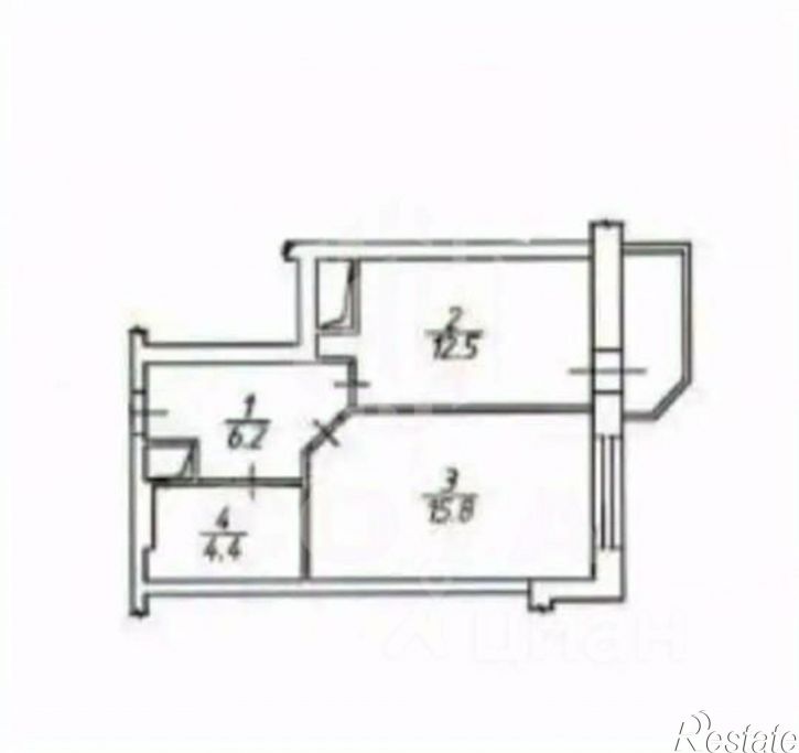 1-комн квартира улица Суворова, 122А,  д. 122А