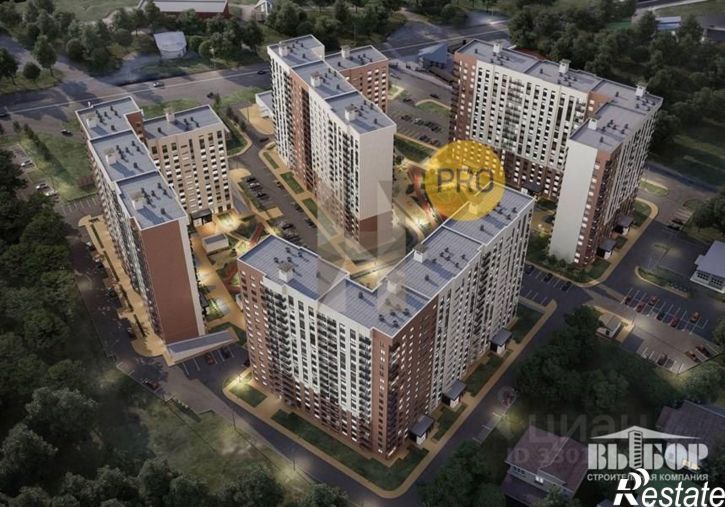 2-комн квартира в новом доме проспект Патриотов, поз. 1,  д. поз. 1