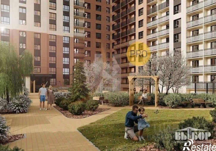 2-комн квартира в новом доме проспект Патриотов, поз. 1,  д. поз. 1