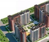 2-комн, 59 кв м, этаж 9/17 Крымская улица, 3/1