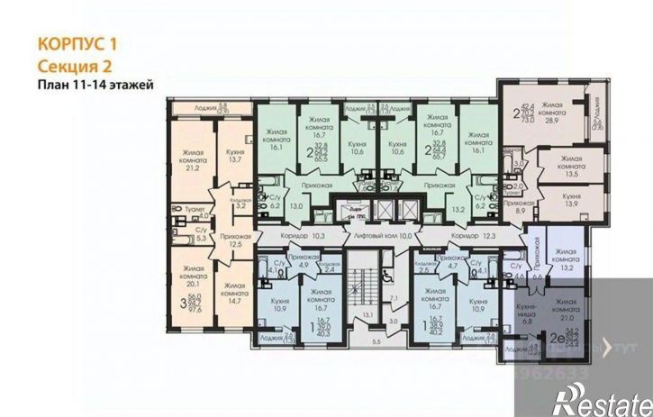 2-комн квартира в новом доме ул Урицкого, 135,  д. 135