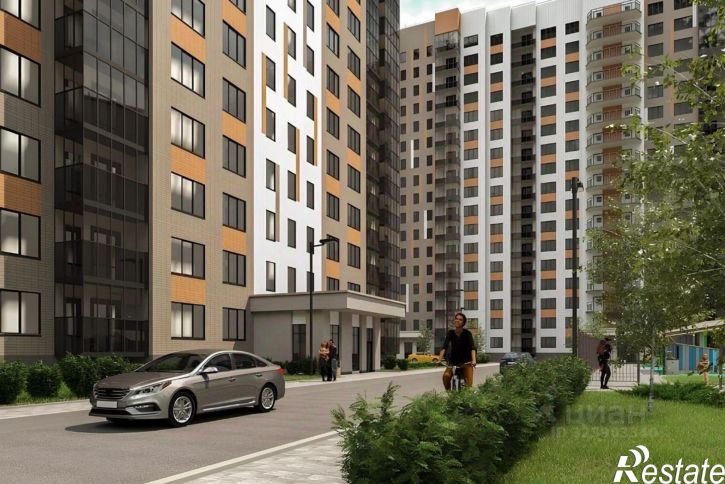2-комн квартира в новом доме Крымская улица, 3/1,  д. 3/1