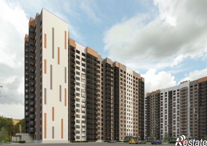 2-комн квартира в новом доме Крымская улица, 3/1,  д. 3/1