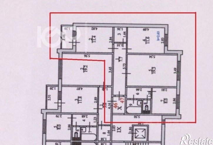 3-комн квартира ул Ломоносова, 114/33,  д. 114/33