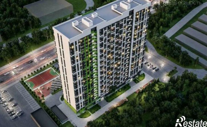 1-комн квартира улица Антонова-Овсеенко, 35-с,  д. 35-с