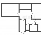 2-комн, 55кв м, этаж 2/10 ул Шишкова, 146б