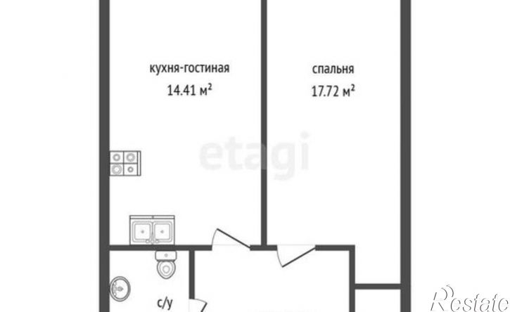 1-комн квартира ул Хользунова, 99б,  д. 99б