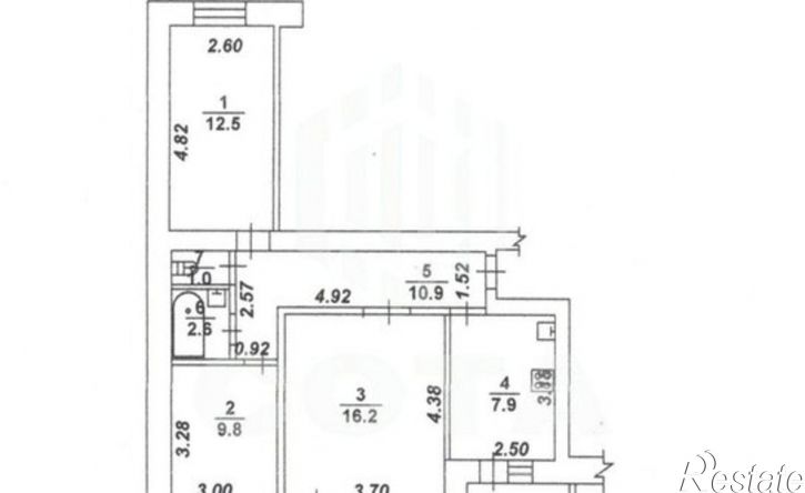 3-комн квартира Тепличная улица, 2Б,  д. 2Б