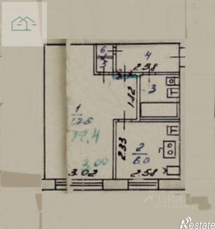 1-комн квартира улица 3 Интернационала, 1,  д. 1