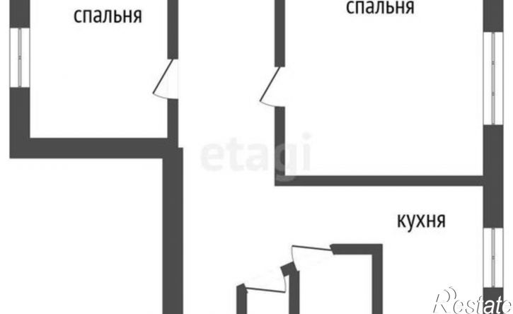 2-комн квартира Южно-Моравская улица, 36,  д. 36