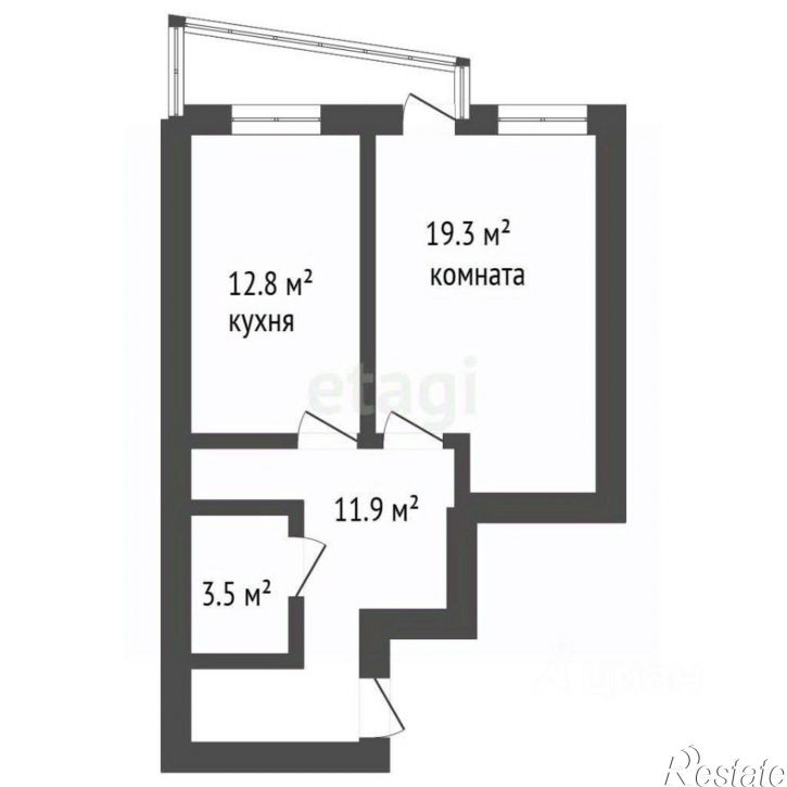 1-комн квартира Ленинский проспект, 124Б,  д. 124Б