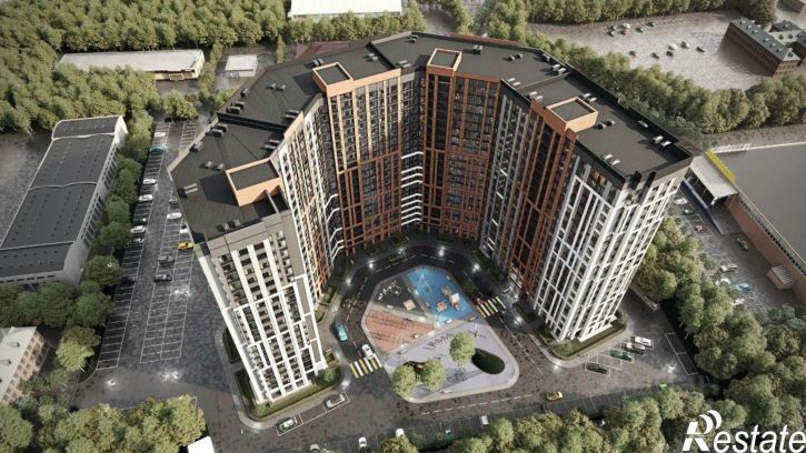 1-комн квартира в новом доме ул Богдана Хмельницкого, 45А,  д. 45А