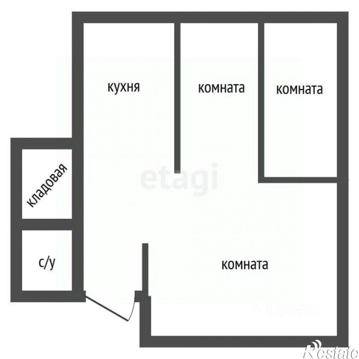 2-комн квартира Костромская улица, 3,  д. 3