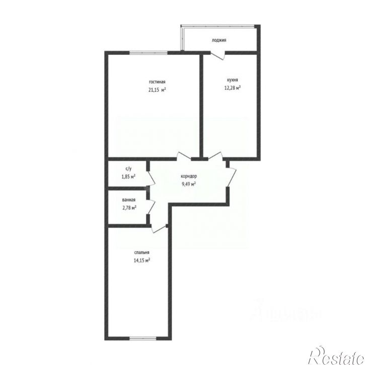 2-комн квартира Московский проспект, 48Б,  д. 48Б