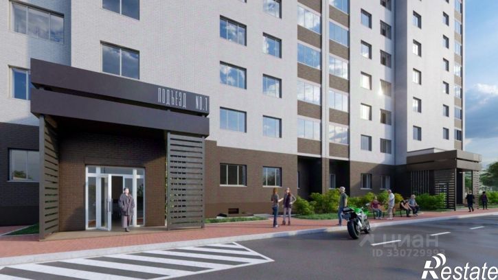 2-комн квартира в новом доме ул Курчатова, 32а,  д. 32а