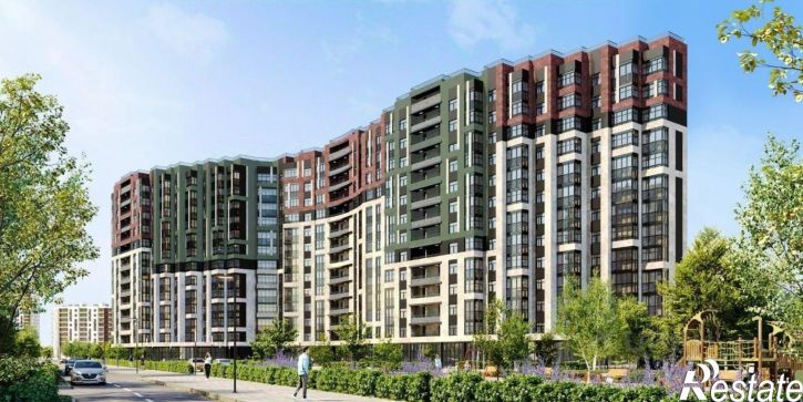 2-комн квартира в новом доме улица Туполева, 27А,  д. 27А