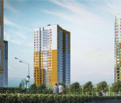 1-комн, 39 кв м, этаж 24/25 Московский проспект, 179 поз. 5