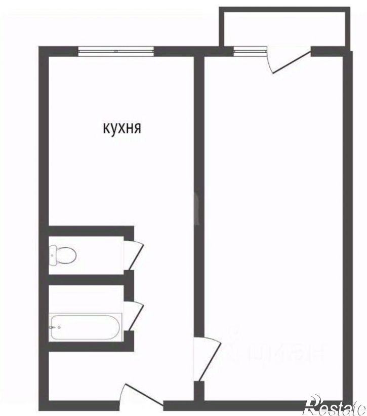 1-комн квартира проспект Патриотов, 31/1,  д. 31/1