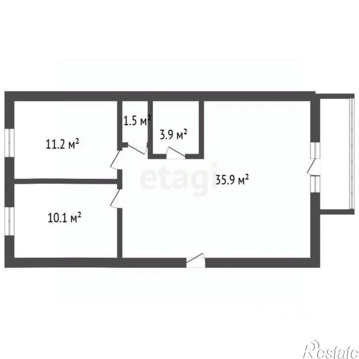 3-комн квартира Небесная улица, 23,  д. 23