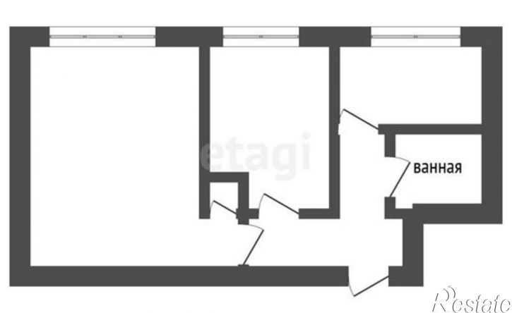 2-комн квартира ул Ростовская, 46/3А,  д. 46/3А