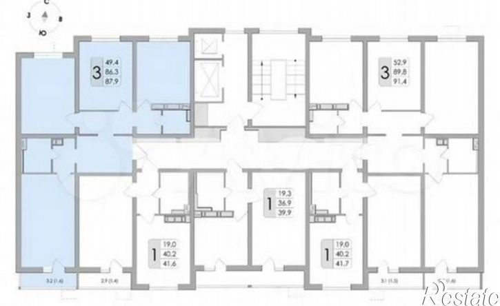 3-комн квартира улица Загоровского, 7 к1,  д. 7 к1