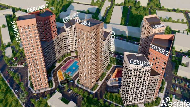 1-комн квартира в новом доме Электросигнальная улица, 9 А,  д. 9 А