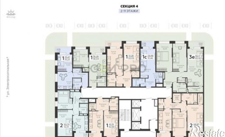 1-комн квартира в новом доме ул Дружинников, 8В,  д. 8В