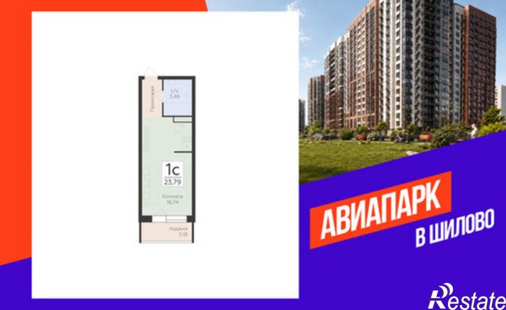 1-комн квартира в новом доме ул Острогожская, 170/15,  д. 170/15