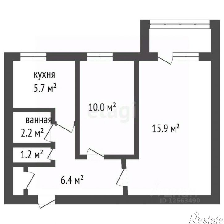 2-комн квартира ул 121 стрелковой дивизии, 16,  д. 16