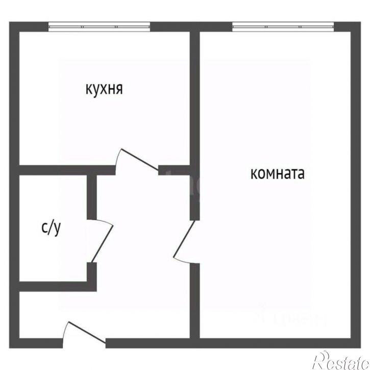 1-комн квартира ул Молодогвардейцев, 13,  д. 13