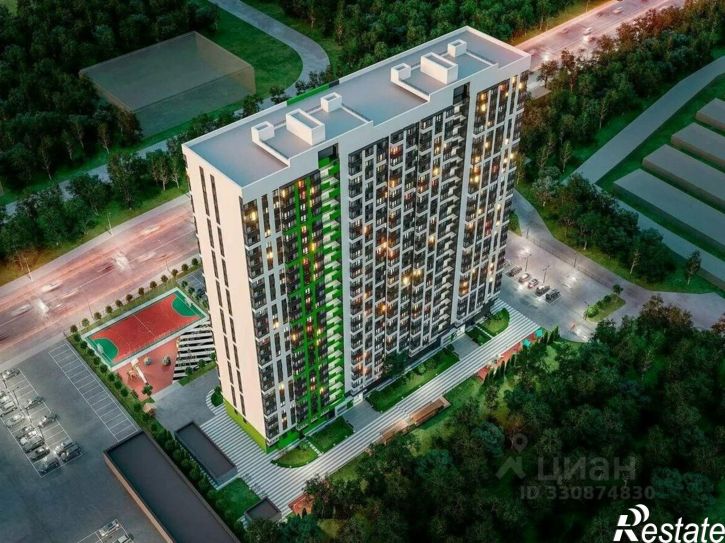 1-комн квартира улица Антонова-Овсеенко, 35-с,  д. 35-с