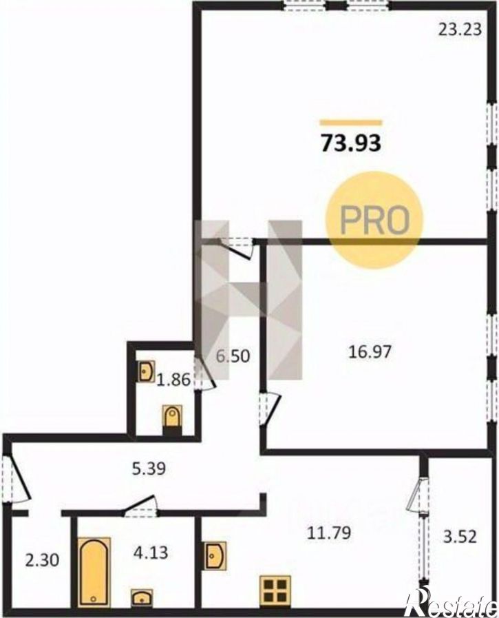 2-комн квартира в новом доме ул Филатова, 30,  д. 30