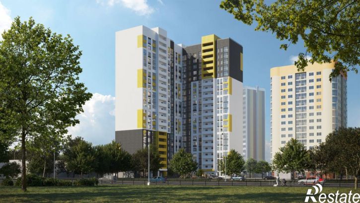 3-комн квартира в новом доме ул Рокоссовского, 53,  д. 53