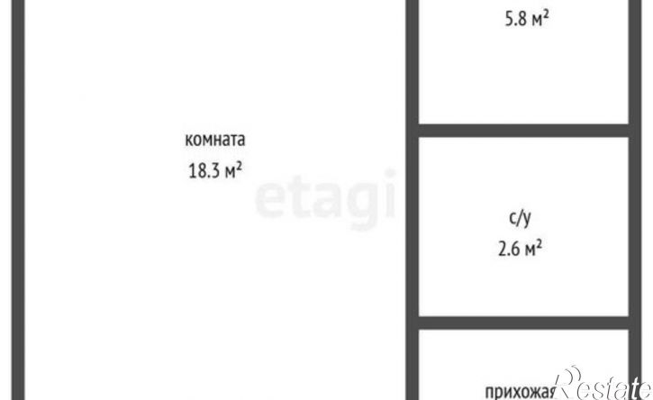 1-комн квартира Никитинская улица, 44А,  д. 44А