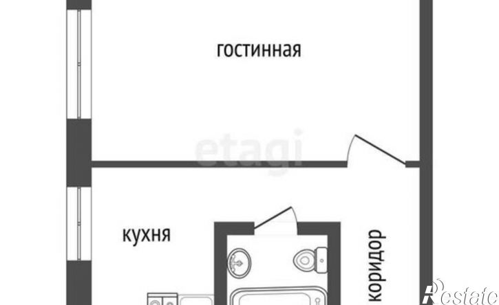 1-комн квартира ул Цимлянская, 17,  д. 17
