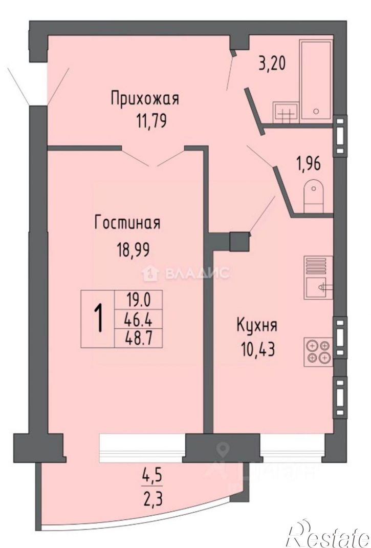 1-комн квартира ул Летчика Филипова, 8,  д. 8