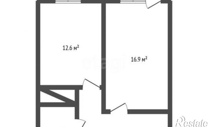 1-комн квартира Олимпийский б-р, 12,  д. 12