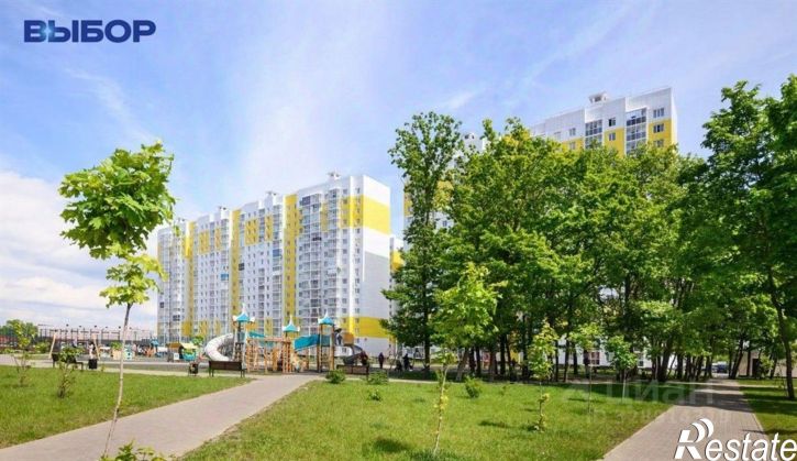 1-комн квартира в новом доме улица Ильюшина